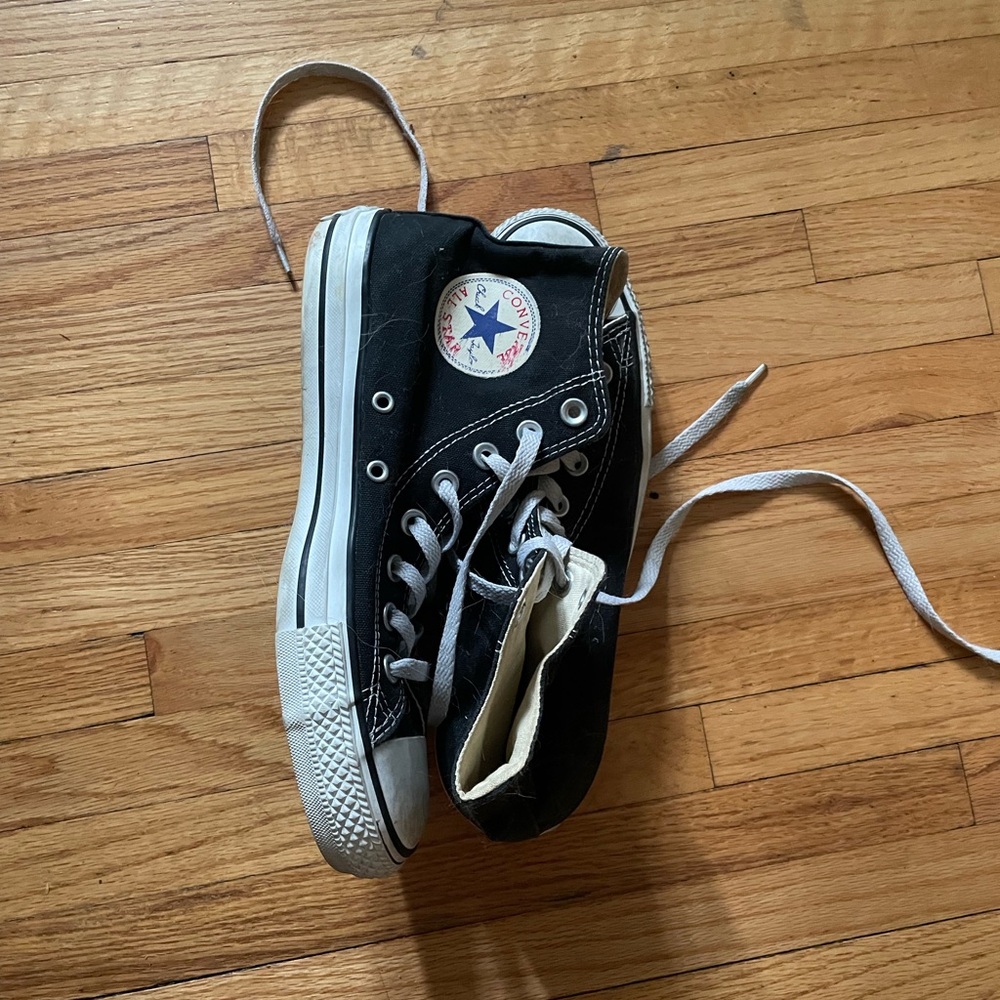 Black High-Top Converse
